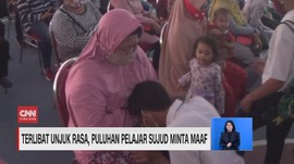 VIDEO: Terlibat Unjuk Rasa, Puluhan Pelajar Sujud Minta Maaf