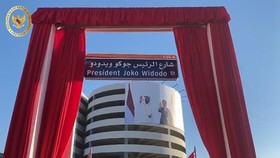 VIDEO: Presiden Jokowi Dijadikan Nama Jalan di Abu Dhabi