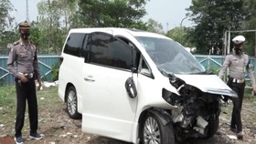 VIDEO: Polisi Kantongi Identitas Penabrak Mobil Hanafi Rais