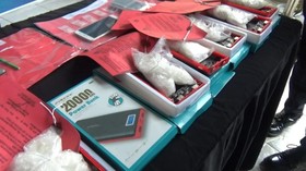 VIDEO: 1,2 KG Sabu Dikemas Dalam Power Bank dari Malaysia