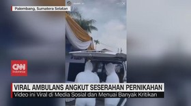 VIDEO: Viral Ambulans Angkut Seserahan Pernikahan
