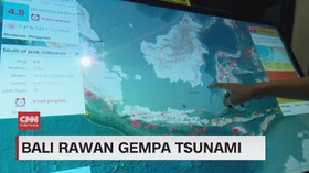 VIDEO: Bali Rawan Gempa Tsunami