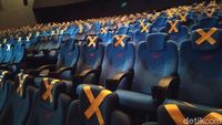 Nonton Bioskop Diberi Jarak dua Kursi, Penonton Jadi Merasa Tenang