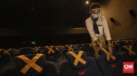 Eri Izinkan Bioskop Beroperasi, Satgas Terima dengan Syarat