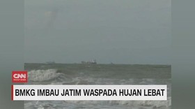 VIDEO: BMKG Imbau Jatim Waspada Hujan Lebat