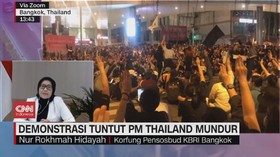 VIDEO: Demonstrasi Tuntut PM Thailand Mundur