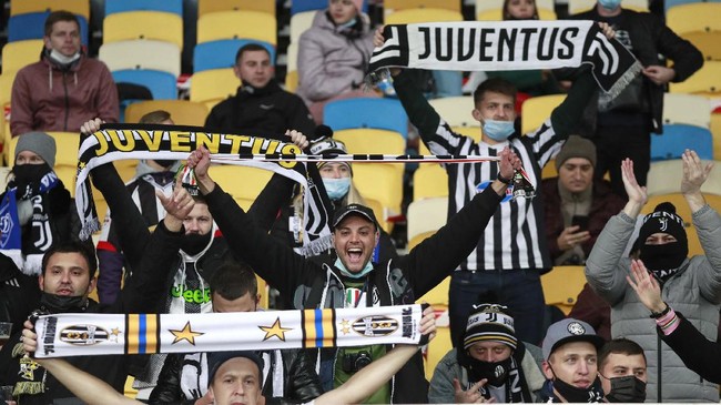 FOTO: Dua Gol Morata Antar Juventus Tekuk Dynamo Kiev
