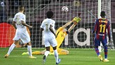 FOTO: Pesta Barcelona Hapus Trauma Liga Champions Barcelona menang 5-1 atas Ferencvaros setelah mengalami kekalahan telak pada laga perempat final Liga Champions musim lalu.