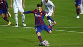 FOTO: Pesta Barcelona Hapus Trauma Liga Champions Barcelona menang 5-1 atas Ferencvaros setelah mengalami kekalahan telak pada laga perempat final Liga Champions musim lalu.