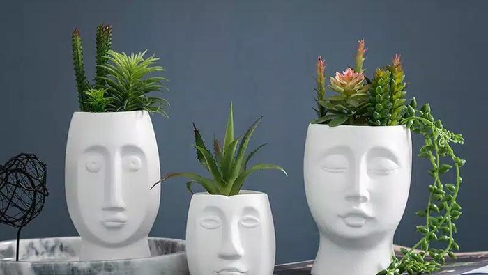 Hobi Menanam? Inilah Olshop di Shopee yang Jual Pot Keramik Minimalis