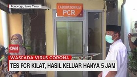 VIDEO: Tes PCR Kilat, Hasil Keluar 5 Jam