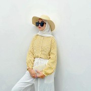 Tips Pakai Pashmina Warna Putih agar Tampil Modis dan Anti Kucel