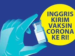 Inggris Kirim Vaksin Corona ke RI!