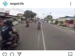 Nopol Motor Tak Jelas, Polisi Kesulitan Lacak Pemotor Superman Terbang