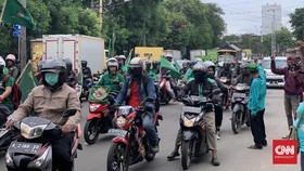 Massa Buruh Tangerang Bakal Long March dari Kantor ILO