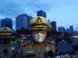 Antisipasi Demo Mahasiswa Besok, Lalin Sekitar Istana Ditutup Malam Ini