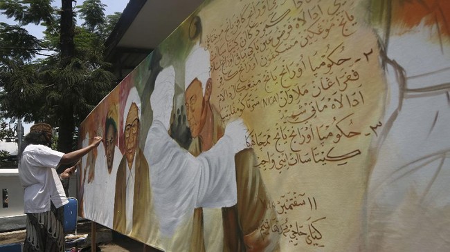 FOTO: Hari Santri Nasional di Masa Pandemi