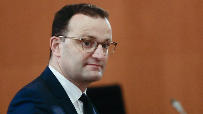 Menteri Kesehatan Jerman, Jens Spahn dinyatakan positif terinfeksi virus corona (Covid-19).