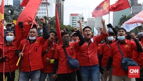 Wagub DKI Klaim Corona Menurun Meski Banyak Demo Omnibus Law