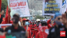 Ribuan Buruh Bakal Demo Omnibus Law pada Hari Sumpah Pemuda