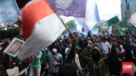 Mundur dari Patung Kuda, Buruh Logam Aksi Lagi 28 Oktober