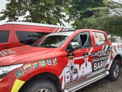 Berang Gubsu Edy Mobil Satgas COVID-19 Dilempar Batu