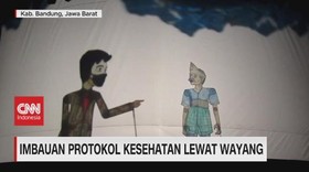 VIDEO: Imbauan Protokol Kesehatan Lewat Wayang