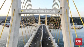 Mengenal Jembatan Teluk Kendari yang Baru Diresmikan Jokowi