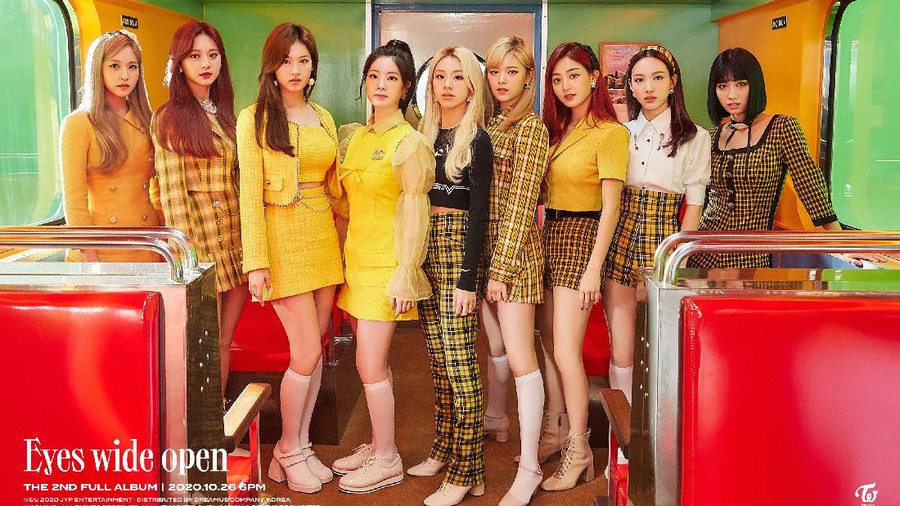 Teaser foto TWICE Eyes Wide Open Teaser foto TWICE Eyes Wide Open