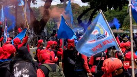 VIDEO: Buruh Hanya Ingin Perubahan Sikap Presiden Jokowi