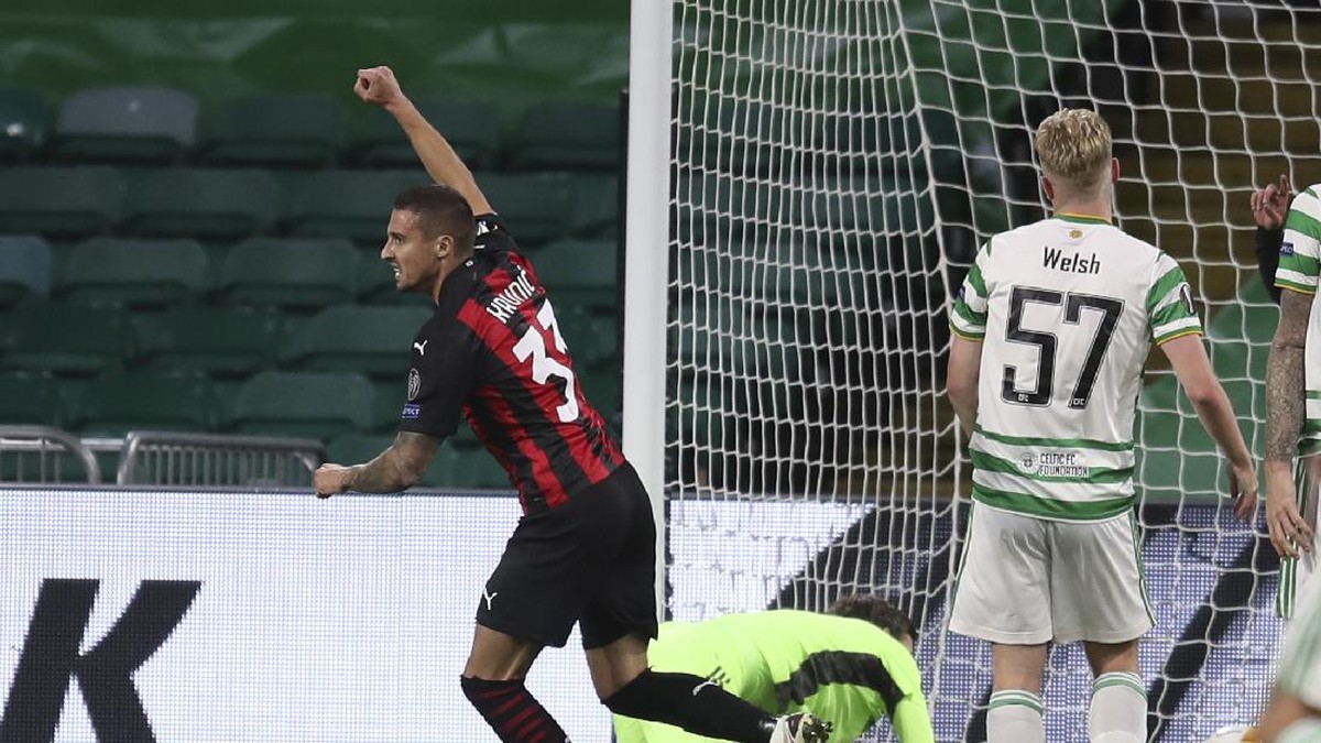 FOTO: Hajar Celtic, Milan Buka Jalan Kejayaan di Eropa