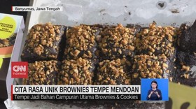 VIDEO: Cita Rasa Unik Brownies Tempe Mendoan