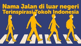 Nama Jalan di Luar Negeri Terinspirasi Tokoh Indonesia