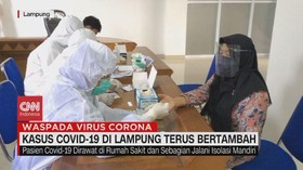 VIDEO: Kasus Covid-19 di Lampung Terus Bertambah