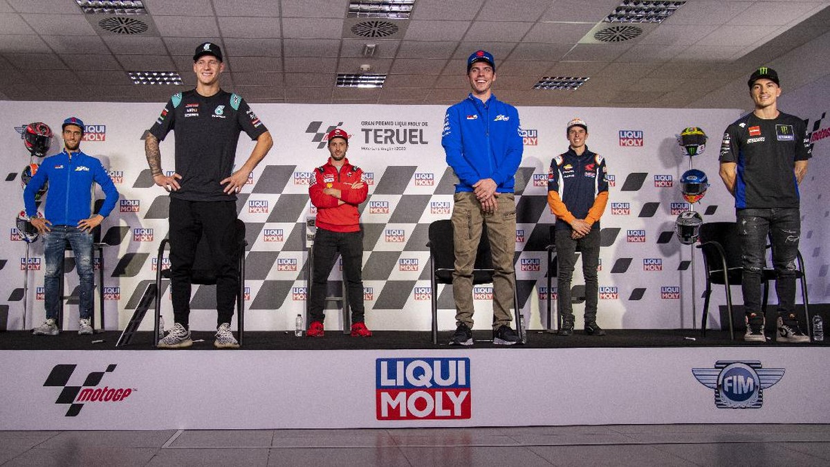 FOTO: Konferensi Pers MotoGP Teruel Penuh Keriangan
