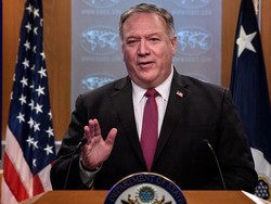 Menlu AS Mike Pompeo Tengok Masjid di Turki