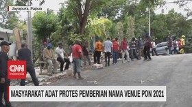 VIDEO: Masyarakat Adat Protes Pemberian Nama Venue PON 2021