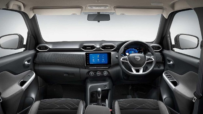 Jajal Nissan Magnite di jalanan ibu kota yang terkenal padat oleh kendaraan bermotor.