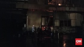 Pabrik Kimia di Cikande Serang Terbakar, Satu Tewas