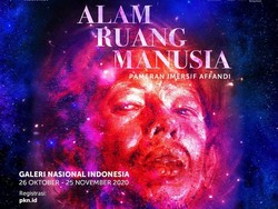Pameran Imersif Affandi Dibuka, Yuk Nikmati Suguhan Video Mapping Nyeni!