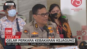 VIDEO: Polri Tetapkan 8 Tersangka Kebakaran Kejaksaan Agung