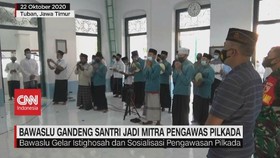 VIDEO: Bawaslu Gandeng Santri Jadi Mitra Pengawas Pilkada