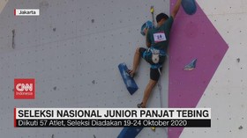 VIDEO: Seleksi Nasional Junior Panjat Tebing