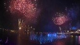 FOTO: Penampakan Air Mancur Terbesar di Dubai Air mancur bernama The Palm Fountain ini berada dekat Burj Khalifa.