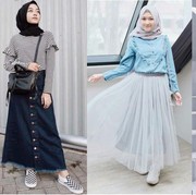 5 Model Rok yang Cocok untuk Para Hijabers, Bikin Kesan Modis dan Anggun