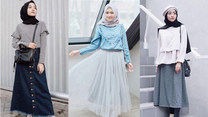 5 Model Rok yang Cocok untuk Para Hijabers, Bikin Kesan Modis dan Anggun