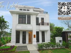 Rumah Ala Jepang Full Furnish, View Danau & Dekat MRT Cuma DP Rp 7 Jt