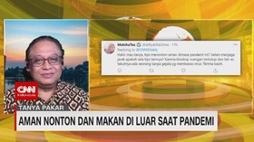VIDEO: Aman Nonton dan Makan di Luar Saat Pandemi