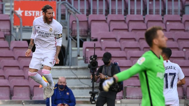 Sergio Ramos akan dilupakan Real Madrid menyusul kesuksesan duet Nacho Fernandez dan Eder Militao membawa Los Blancos ke semifinal Liga Champions.