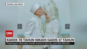 VIDEO: Kakek 78 Tahun Nikahi Gadis 17 Tahun